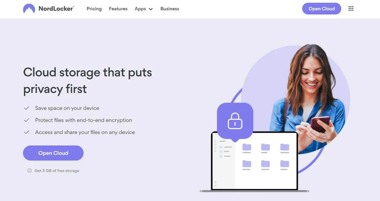 NordLocker (3 GB de Armazenamento Gratuito)